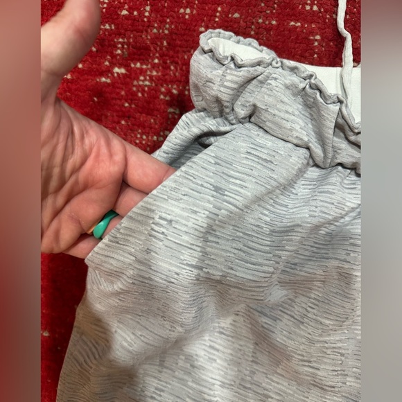 LULULEMON Grey thick unique joggers sz 6 - Picture 4 of 10